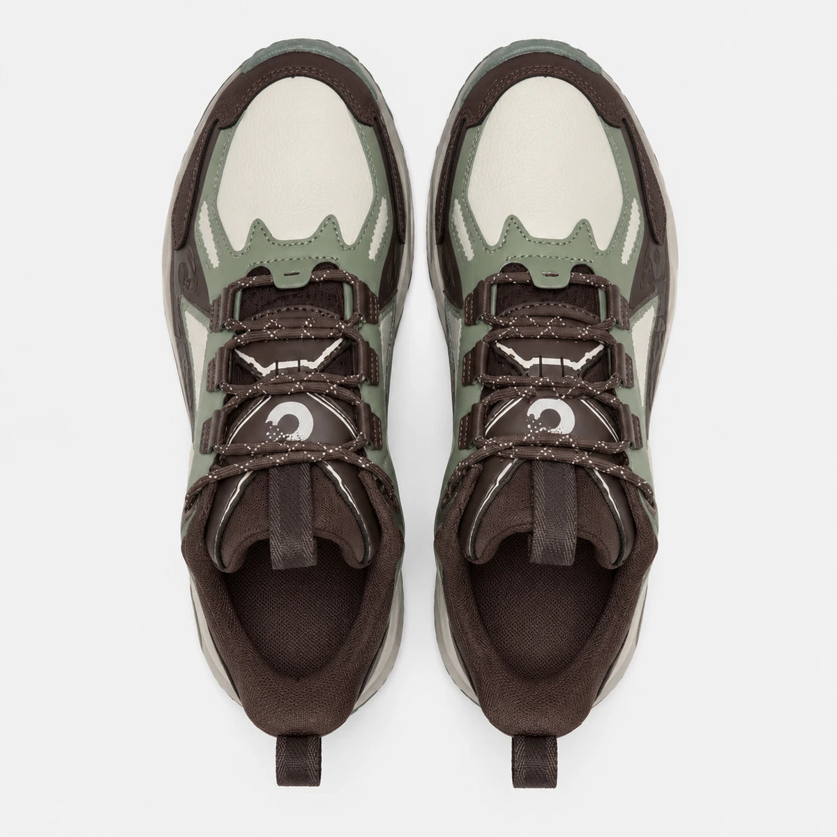 Marron / Vert
