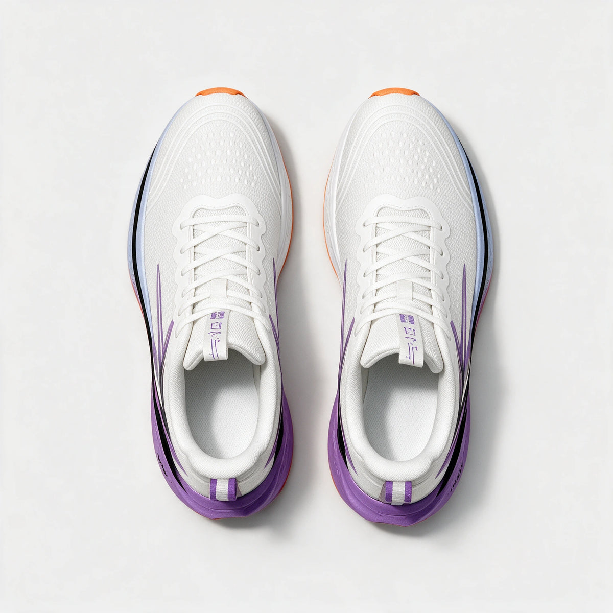 Blanc / Violet